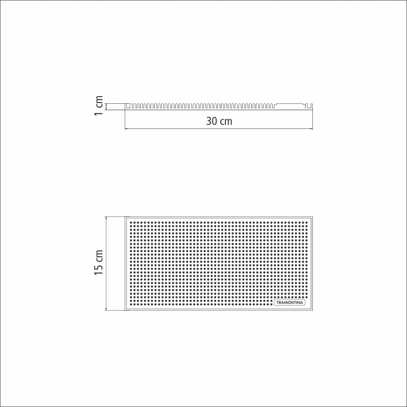 Bar Mat mini Classic 30x15 cm ebarman - ebarman