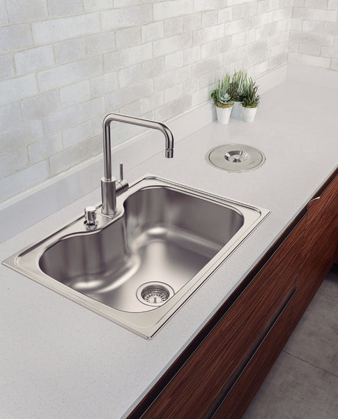 Morgana 60 FX 69x49 Single Sink T304