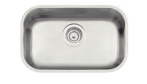 Rectangular 47 BL 47x30.5 Single Sink T304