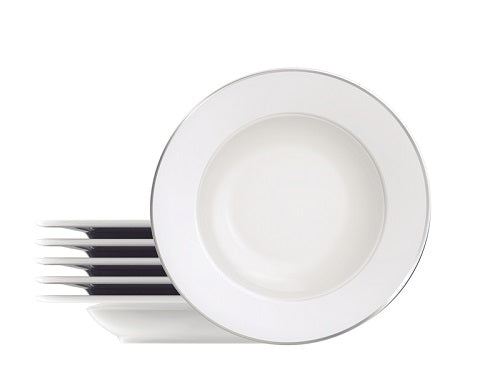 Joana 6pcs. 23cm Deep Plate Set